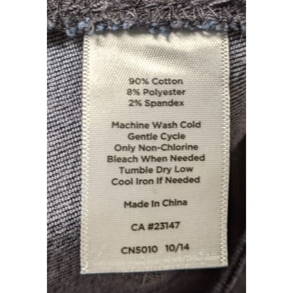 Women's TALBOTS Dark Blue Denim Short Skirt Size 8 - Picture 9 of 10